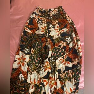 Patrons of Peace Wide Leg Floral Pants